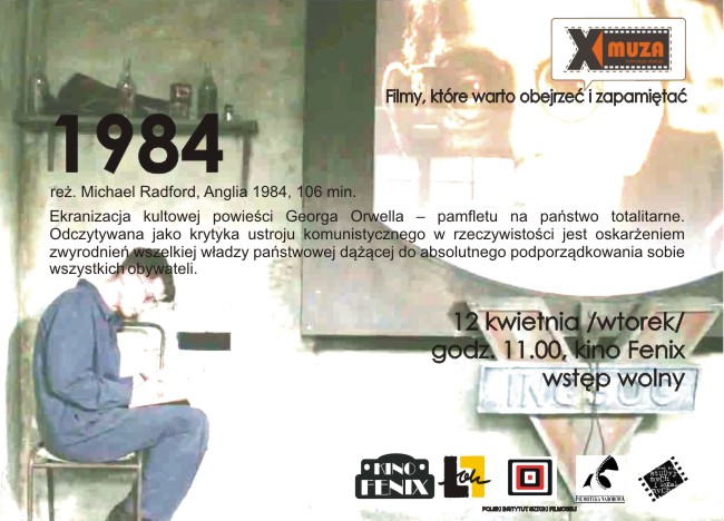 PROJEKT „X MUZA” – FILMY, KTÓRE WARTO OBEJRZEĆ I ZAPAMIĘTAĆ 12.04