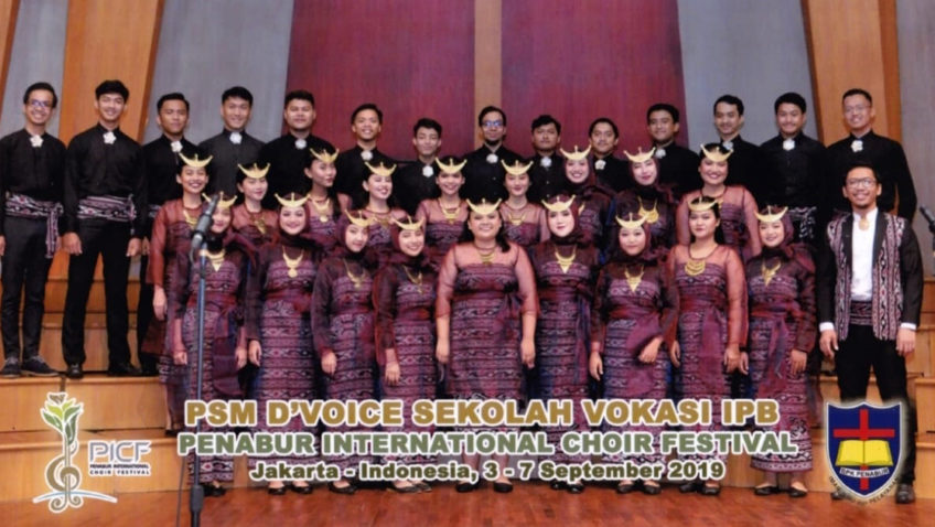 Koncert BMZ – Chór D’Voice Sekolah Vokasi IPB Bogor (Indonezja) 17 XI